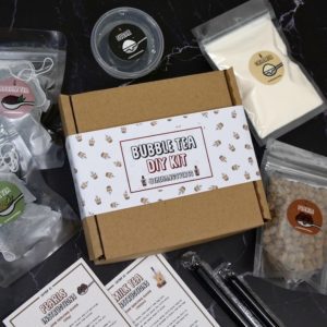 bubble tea diy kit home made box bbt Singapore wfh gift set bulk order delivery