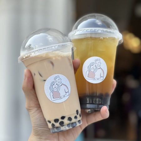 Bubble tea live station catering singapore bbt events mobile cart the hangover sg chaz events beverage boba wedding corporate