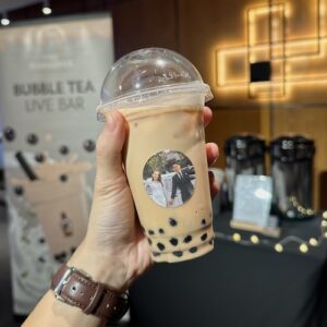 Bubble tea live station catering singapore bbt events mobile cart the hangover sg chaz events beverage boba wedding corporate bbt cart