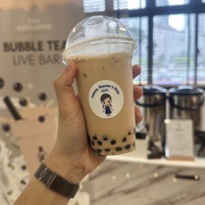 Chaz events The Hangover Bubble Tea Live Station Catering Singapore bubble tea bbt events mobile cart corporate wedding conference specialty food caterer school event